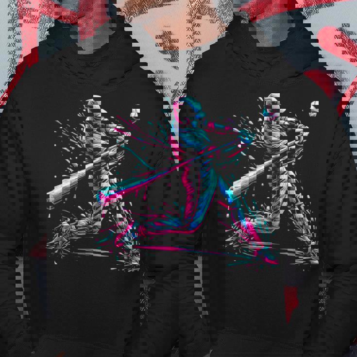 野球選手 野球好き ファン スポーツ アイスクリーム ドリップボーイ パーカー 面白い贈り物