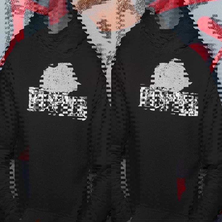 野生の豚 ハンター 野生の猪狩猟 野生の豚 狩猟 パーカー 面白い贈り物