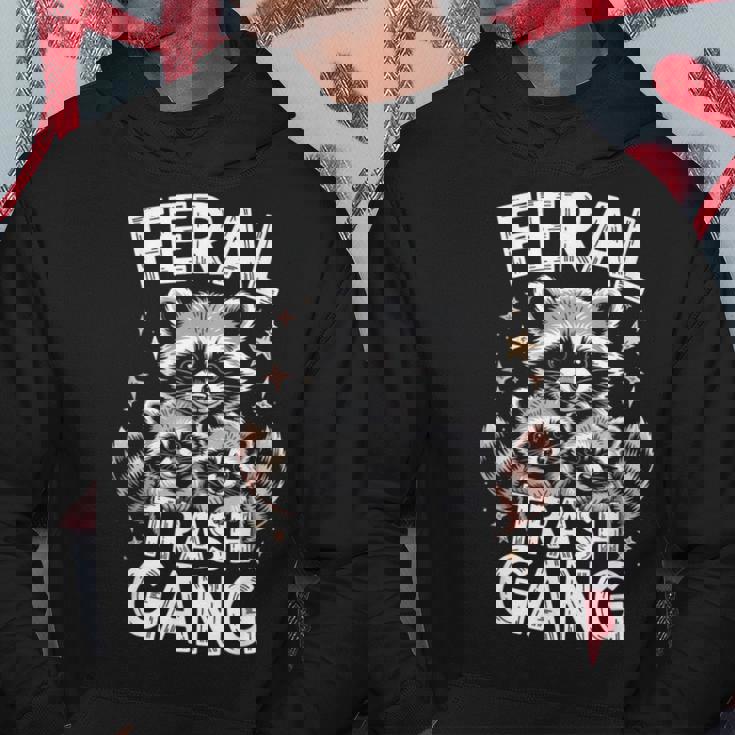 野良ゴミ・ギャング、アライグマ・ファミリーで楽しむ パーカー 面白い贈り物