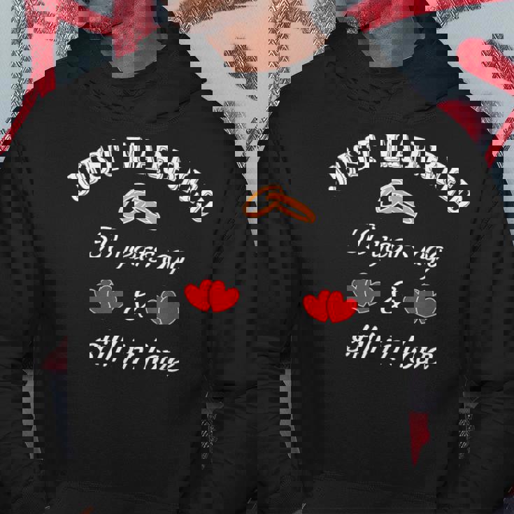 金婚式 結婚して50年の幸せな生活 パーカー 面白い贈り物