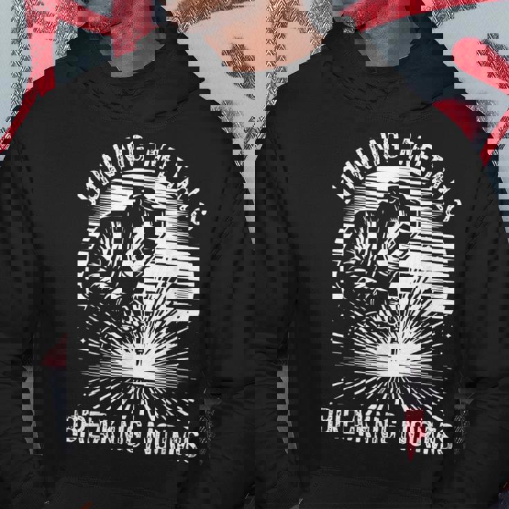 金属の接合 常識を打ち破る 溶接工 仕事 溶接 パーカー 面白い贈り物