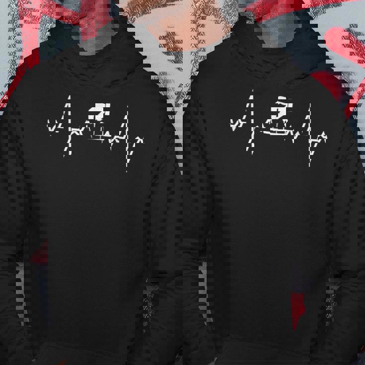 鍼灸師の方のための面白い鍼灸ハートビート パーカー 面白い贈り物