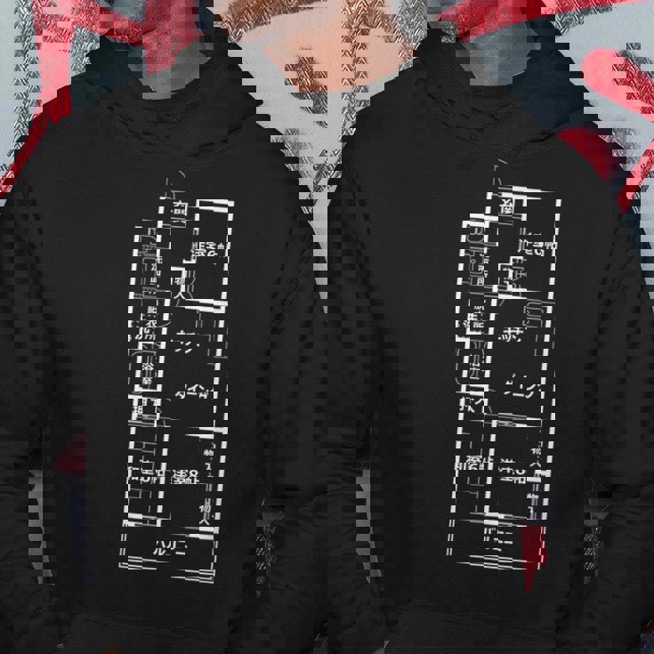 間取り【3Dk】おもしろ 間取り図 面白い ネタ ウケ狙い 笑える 昭和 レトロ ユーモア お笑い 個性的 懐かしい パーカー 面白い贈り物