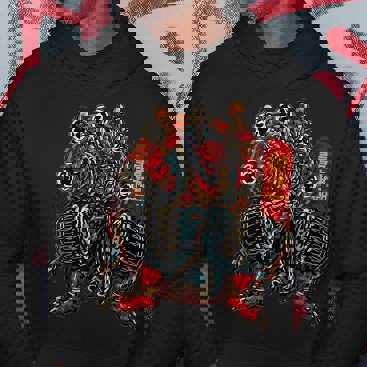 雷神 雷神 古代日本神話 神々 パーカー 面白い贈り物