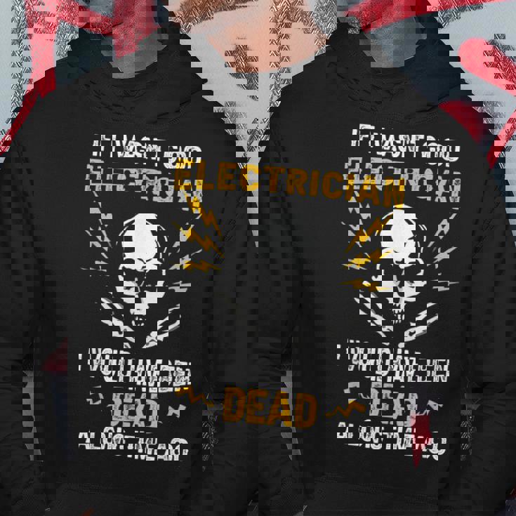 メンズ 電気工事士 電気 おもしろ電気工事士 パーカー 面白い贈り物