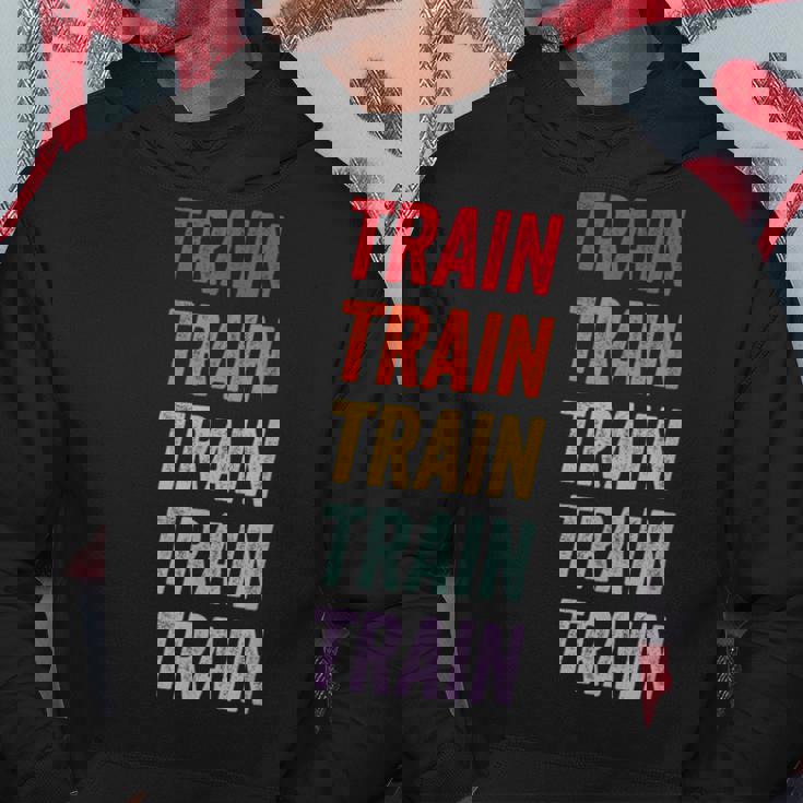 電車 パーカー 面白い贈り物