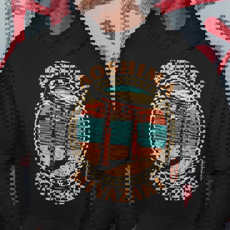 青島宮崎ジャパン サーフィン 青島神社 日本語漢字 パーカー 面白い贈り物