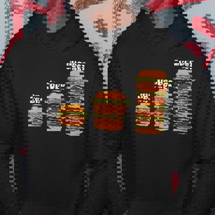 面白い バーグ バーガー バージェスト バーガー ハンバーガー チーズバーガー パーカー 面白い贈り物