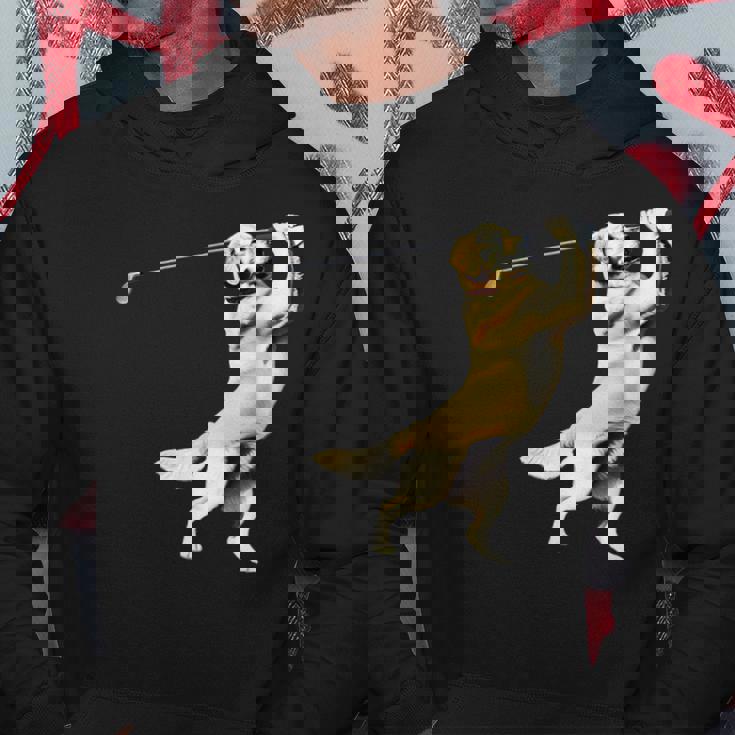 面白いtシャツ ゴールデンレトリバー ゴルフ イヌ メンズ グッズ かわいい おもしろ 面白い 服 ネタ パーカー 面白い贈り物