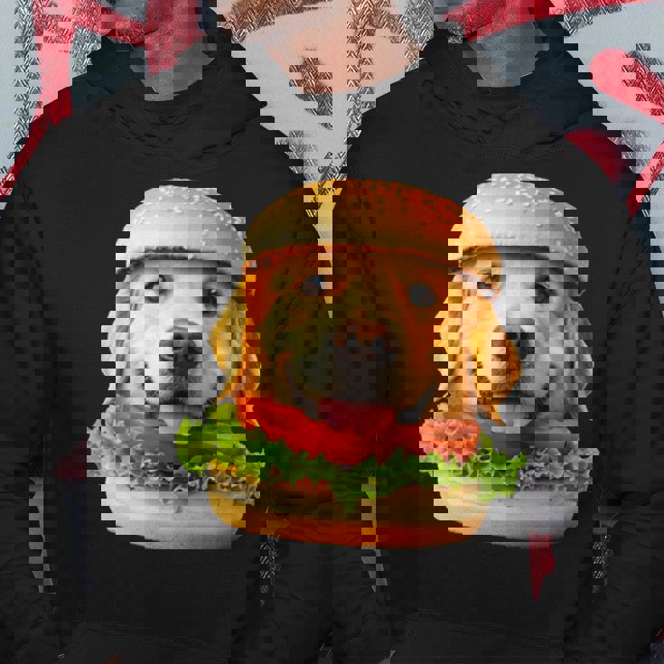 面白いtシャツ ゴールデンレトリバー 犬 ハンバーガー メンズ グッズ かわいい おもしろ 面白い 服 ネタ パーカー 面白い贈り物