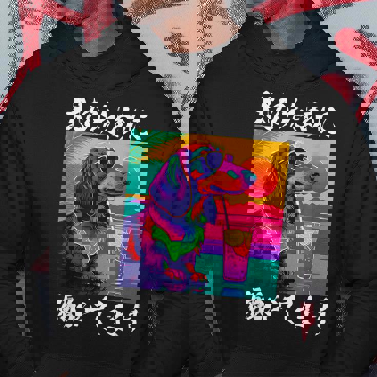 面白いtシャツ ダックスフンド イヌ わんこ メンズ 犬好き グッズ おもしろ 面白い 服 ネタ わんこ パーカー 面白い贈り物