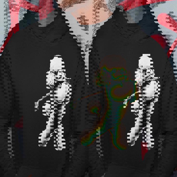 面白いtシャツ トイプードル ゴルフ イヌ メンズ 犬好き グッズ かわいい おもしろ 面白い 服 ネタ パーカー 面白い贈り物