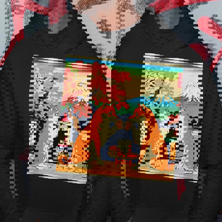 面白いtシャツ 柴犬 酒イヌ わんこ メンズ 犬好き グッズ かわいい おもしろ 面白い 服 ネタ 浮世絵 パーカー 面白い贈り物