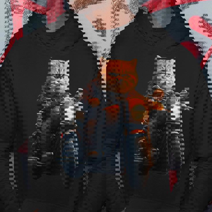 面白いtシャツ 猫 ネコ メンズ バイク 猫好き グッズ おもしろ 面白い 服 ネタ にゃんこ 猫の下僕 パーカー 面白い贈り物