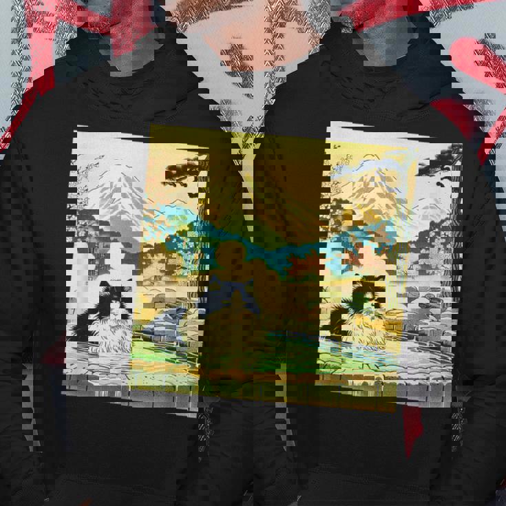 面白いtシャツ 猫 ネコ 温泉 メンズ 猫好き グッズ おもしろ 面白い 服 ネタ 猫の下僕 浮世絵 パーカー 面白い贈り物