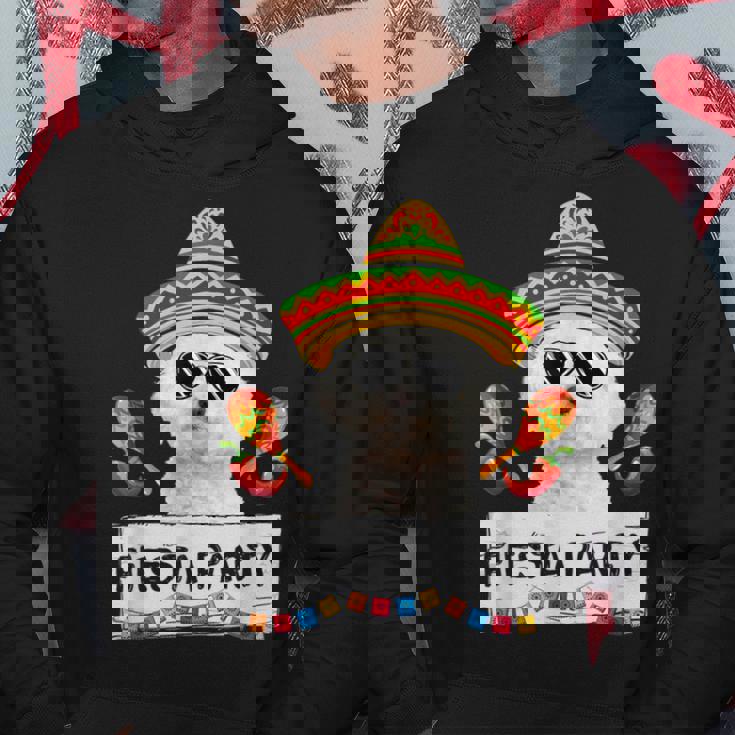 面白いパーティー かわいいビション・フリーゼ ソンブレロ サングラス パーカー 面白い贈り物