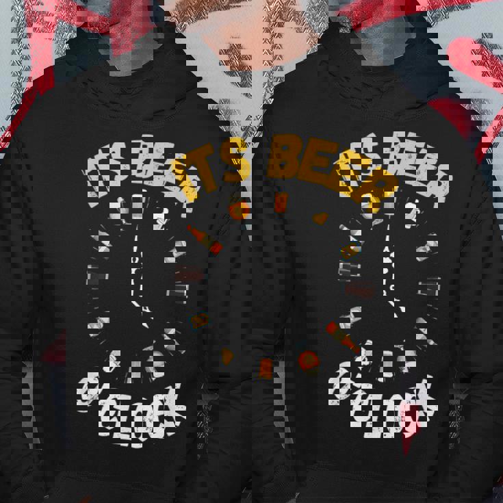 面白いビールoクロックティー。ナショナルビールデー、父の日に。 パーカー 面白い贈り物