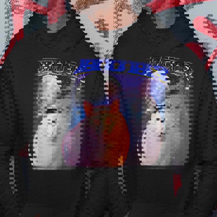 面白いミームハァキャット パーカー 面白い贈り物