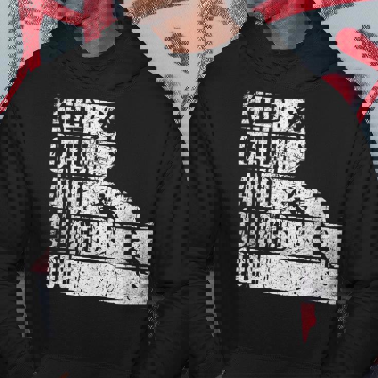 面白いロッククライミング 引用 登山家 & ボルダリング パーカー 面白い贈り物