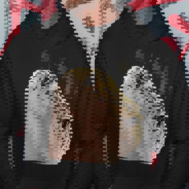 面白い好奇心が強い爬虫類ヒョウモントカゲモドキ パーカー 面白い贈り物