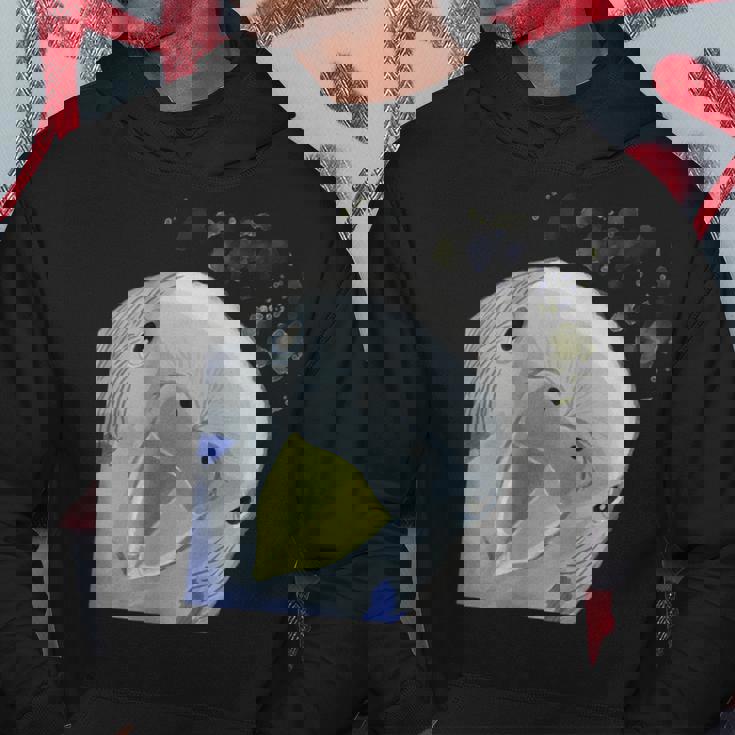 面白い好奇心インコのセキセイインコ パーカー 面白い贈り物