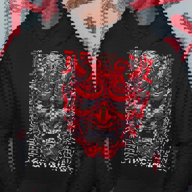 鬼マスク フェイス 妖怪 悪魔 般若 日本 鬼マスク パーカー 面白い贈り物