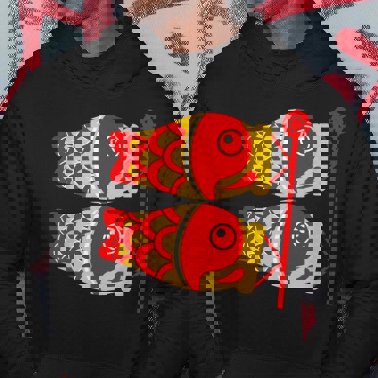 鯉 鯉 漢字 鯉のぼり 旗 パーカー 面白い贈り物