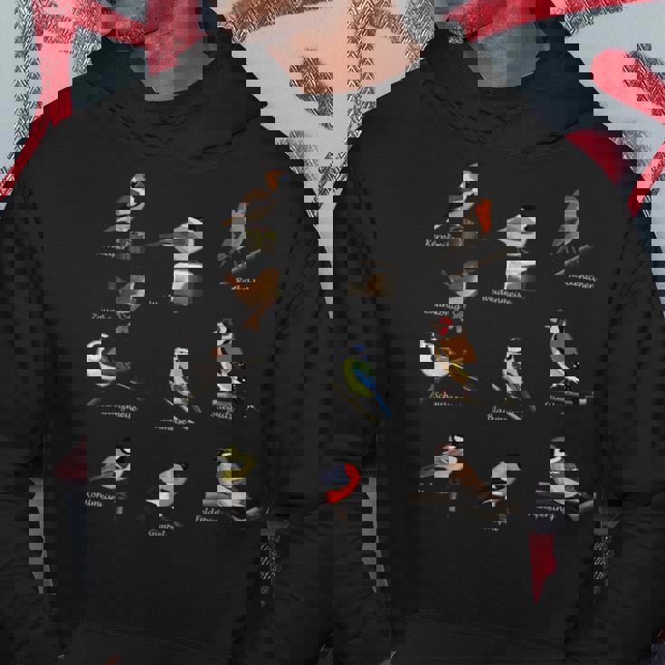 鳥モチーフガーデンバードバードソングバード おっぱい バンティングスズメ パーカー 面白い贈り物