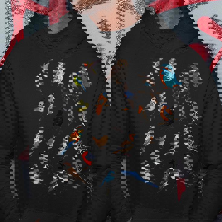 鳥類 鳥 動物 図 バードウォッチング 贈り物 鳥類学者 パーカー 面白い贈り物