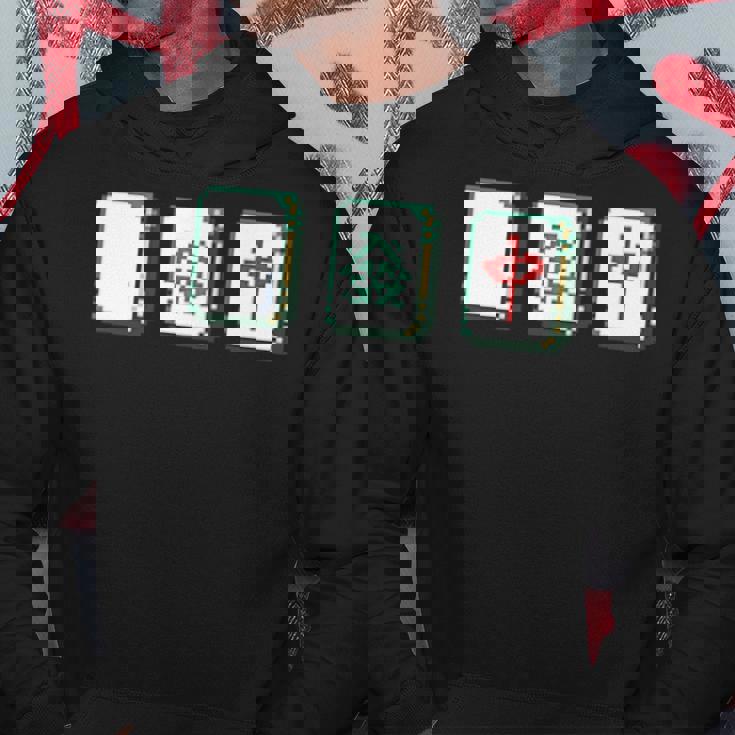 麻雀 白 發 中 Mahjong 麻雀牌 発 パーカー 面白い贈り物