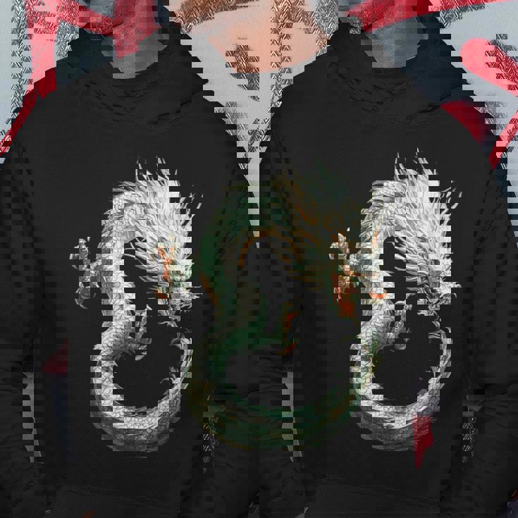 龍人 龍神 ドラゴンモチーフ 神話芸術 龍神竜 パーカー 面白い贈り物