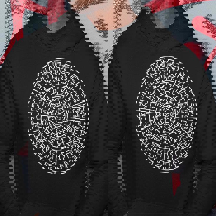 龍体文字【フトマニ図】手書き 筆文字tシャツ 開運グッズ 運気アップ 縁起物 お守り ラッキー スピリチュアル パーカー 面白い贈り物