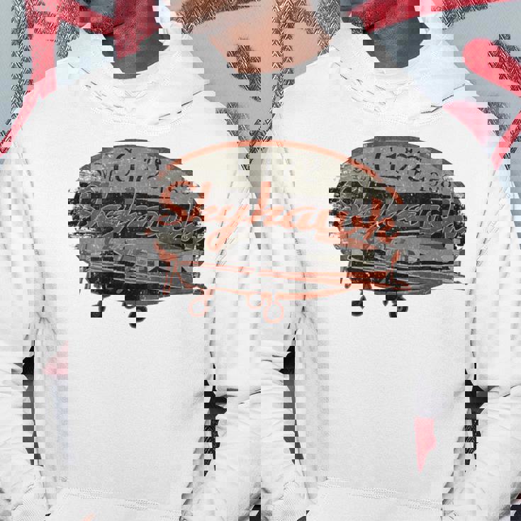 172Kyhawk ヴィンテージ レトロ 飛行機 フライングパイロット パーカー 面白い贈り物