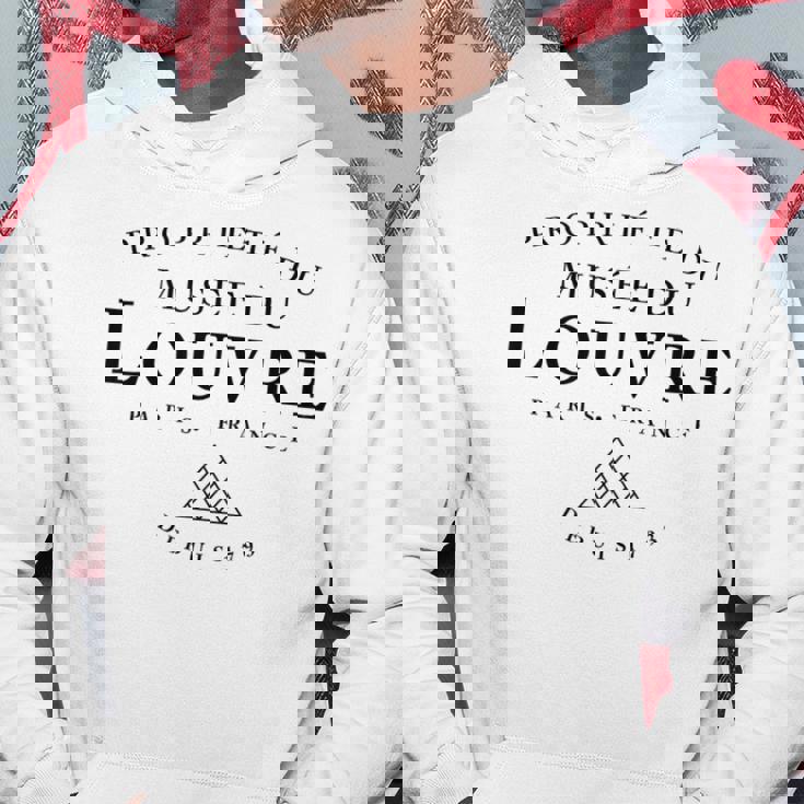 1793年創業のルーヴル美術館の財産 パーカー 面白い贈り物