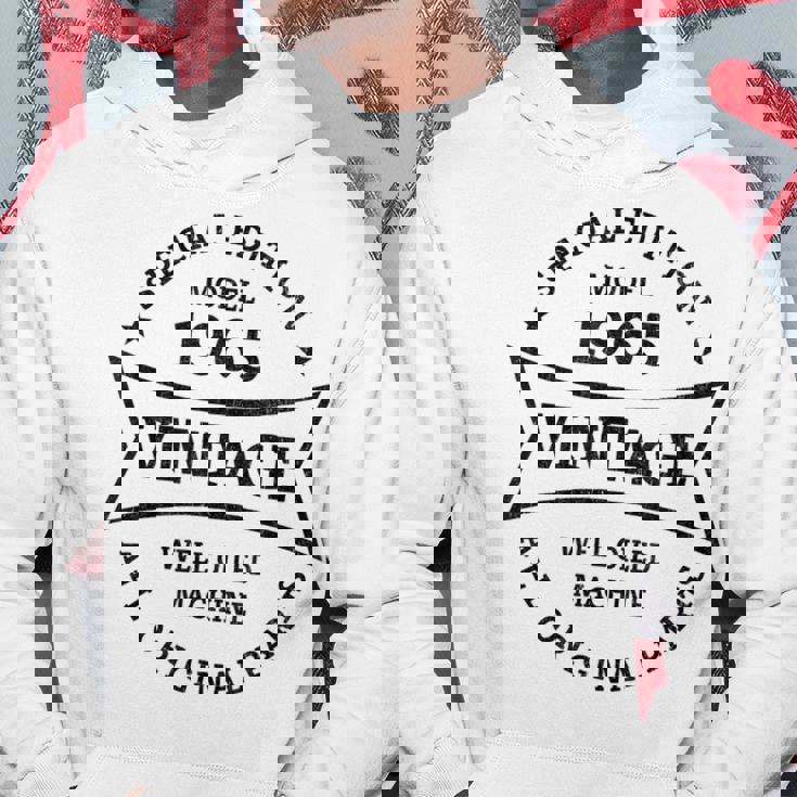 60Th Birthday 60歳 1965年生まれ ヴィンテージ 60年 パーカー 面白い贈り物