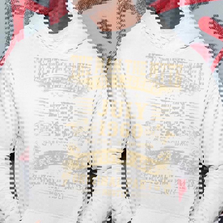 65歳の誕生日プレゼント 男性神話 1960年7月 長袖tシャツ パーカー 面白い贈り物