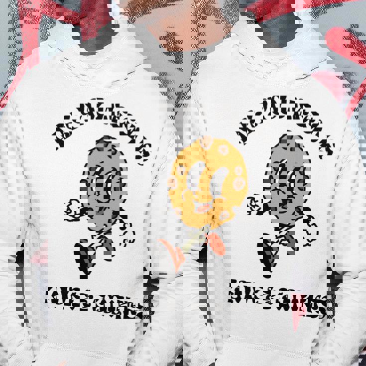 All You Need Is Love And Cookies レトロ 70年代 かわいい ハッピークッキー 長袖tシャツ パーカー 面白い贈り物