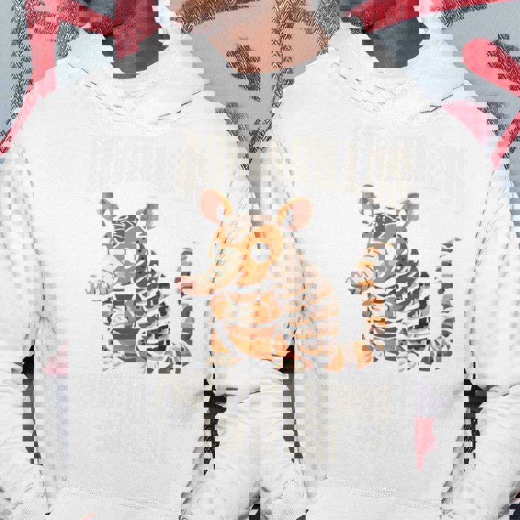 Armadillo かわいいアーマー アニマル アルマジロ 長袖tシャツ パーカー 面白い贈り物