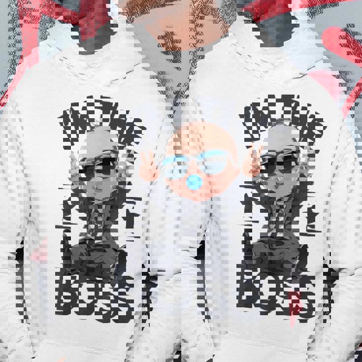 Baby Boss I'm The Boss レトロ Like A Boss キッズ パーカー 面白い贈り物