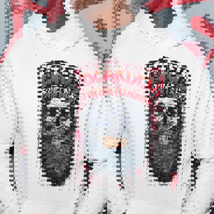 メンズ Bearded For Her Pleasure Beard Lover メンズ パーカー 面白い贈り物