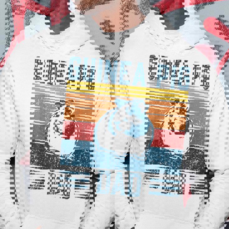 Best モルモット Dad ヴィンテージモルモット パーカー 面白い贈り物