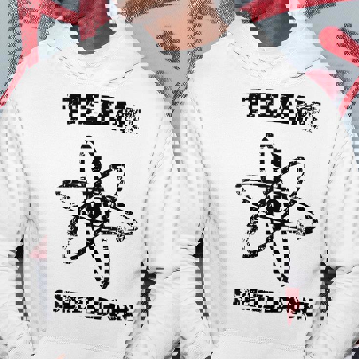 Big Bang Theory ロゴ チーム シェルドン アトム ライト パーカー 面白い贈り物