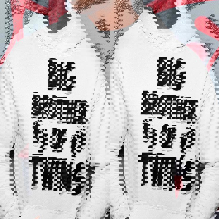 Big Brother Of Twins New Big Brotheriblingギフト パーカー 面白い贈り物