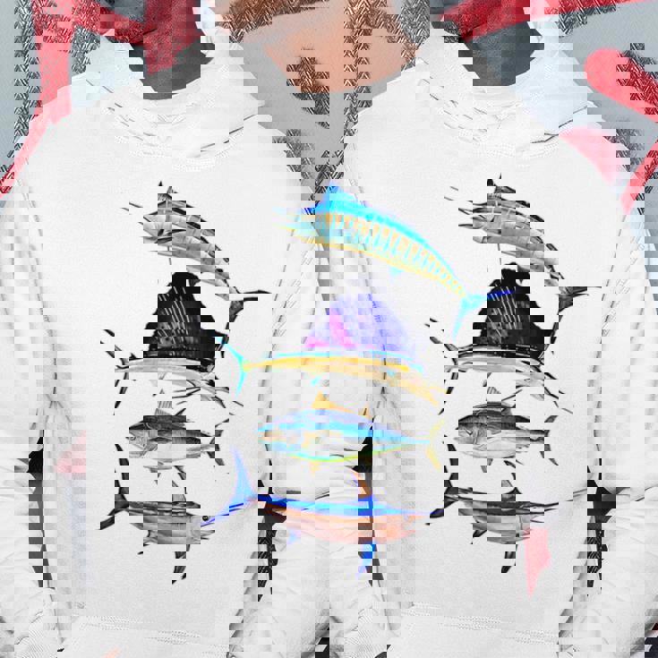 Big Deepea スポーツフィッシュ カジキ 太刀魚 カジキ マグロ パーカー 面白い贈り物