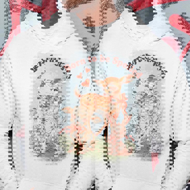 Born To Bepoiled Cute Animal Illustration 長袖tシャツ パーカー 面白い贈り物