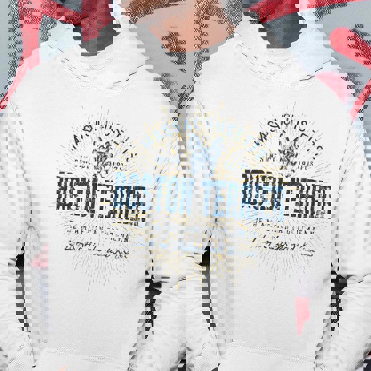 Boston Terrierギフトヴィンテージボストン・テリア パーカー 面白い贈り物