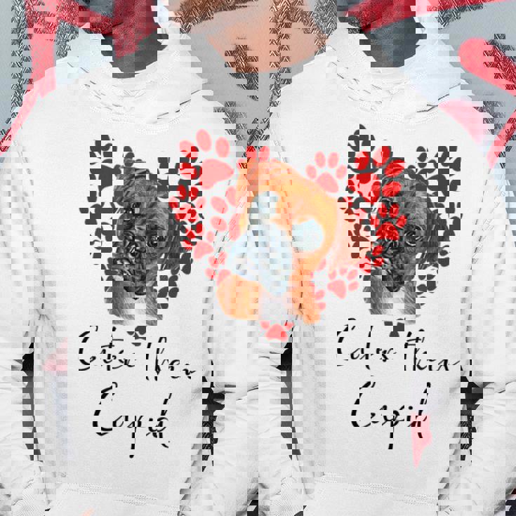 Boxer Dog Cuter Than Cupidalentines Day ボクサー犬 パーカー 面白い贈り物