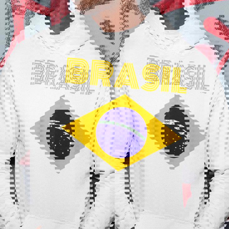 Brasilブラジルブラジル国旗 パーカー 面白い贈り物