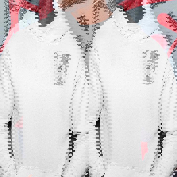 バックプリント The Bulldog Face 犬と犬の飼い主ブルドッグ パーカー 面白い贈り物