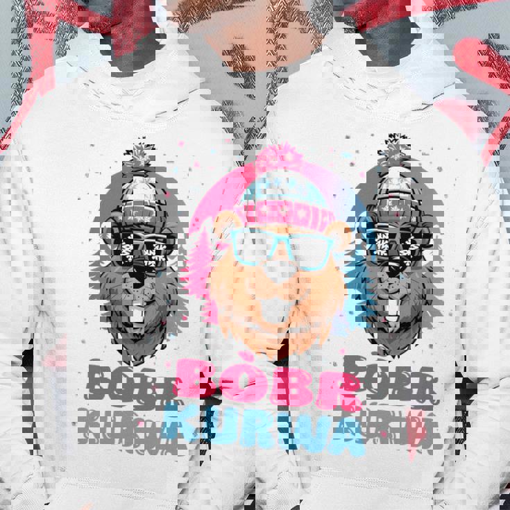 Bòbr クルワ ウィンター ジャンパー クルワ ボーバー スノーフレーク ボブル 冬 長袖tシャツ パーカー 面白い贈り物